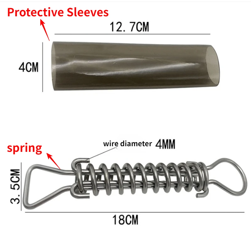 Pool Cover Spring Protective Sleeves for Swimming pool Safety cover Springs kits