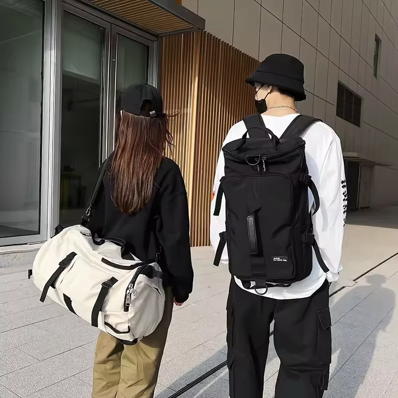 Bolsa de ombro de viagem grande para homens, mochila esportiva impermeável, mochila de bagagem ao ar livre, função mochila mochila mochila XA380C