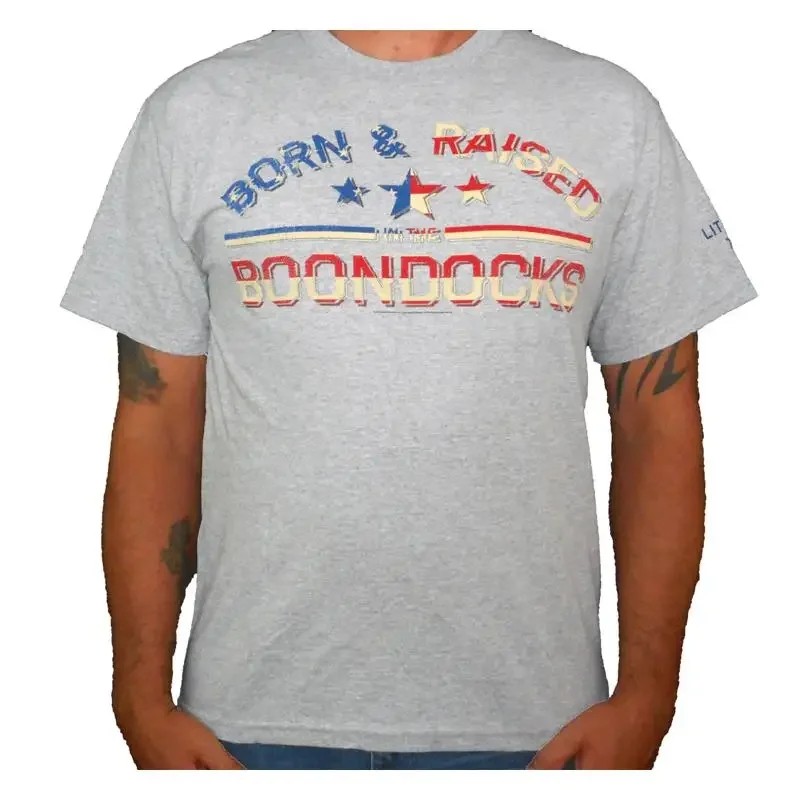 LITTLE BIG TOWN Born and Raised Boondocks Men's T Shirt
