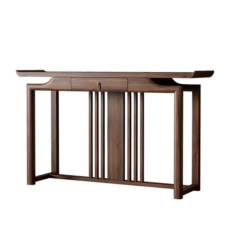 

New Chinese-style entrance table Household solid wood supply table Entrance table