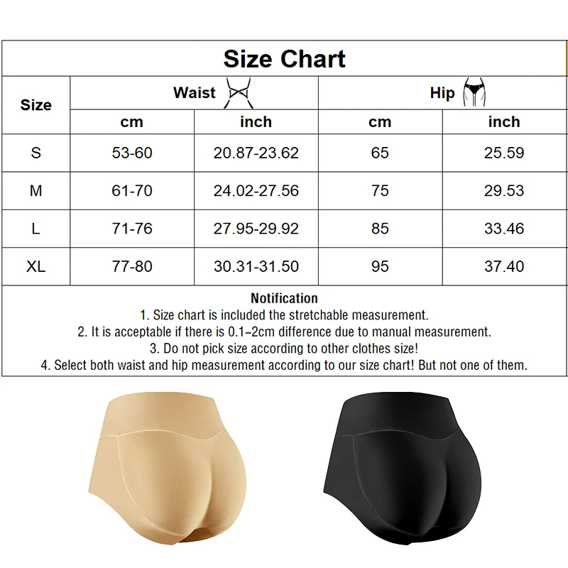 Breathable Padded Panties Hip Lifter Butt Enhancer Women Shapewear Control Body Shaper Fake Ass Panty Briefs Underwear