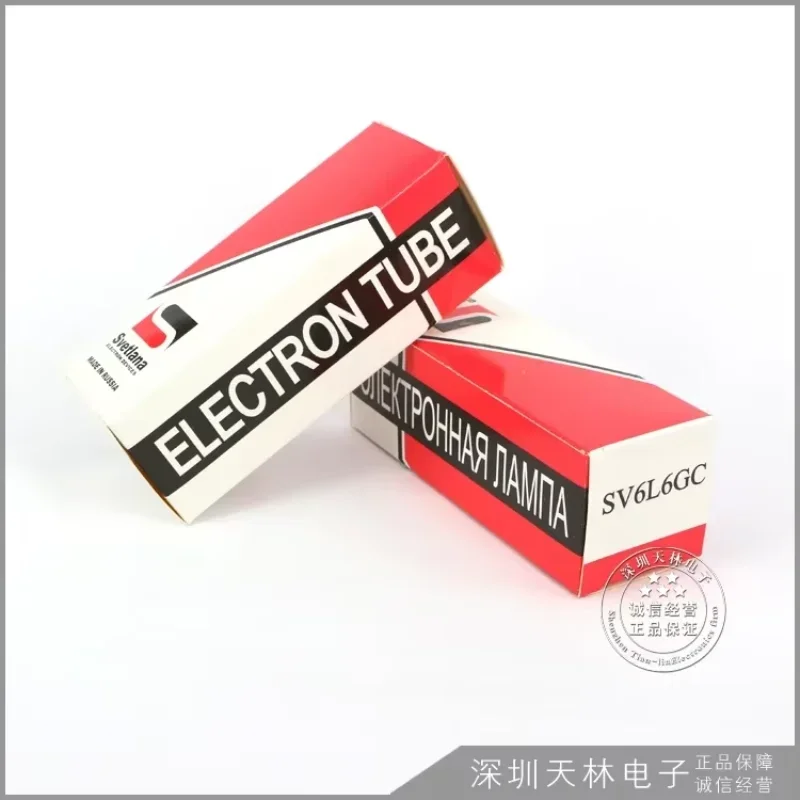 

Svetlana 6L6GC Electronic Tube Replacement 6L6GC/6P3P/EL34 Vacuum Tube Original Factory Precision Matching for Amplifier