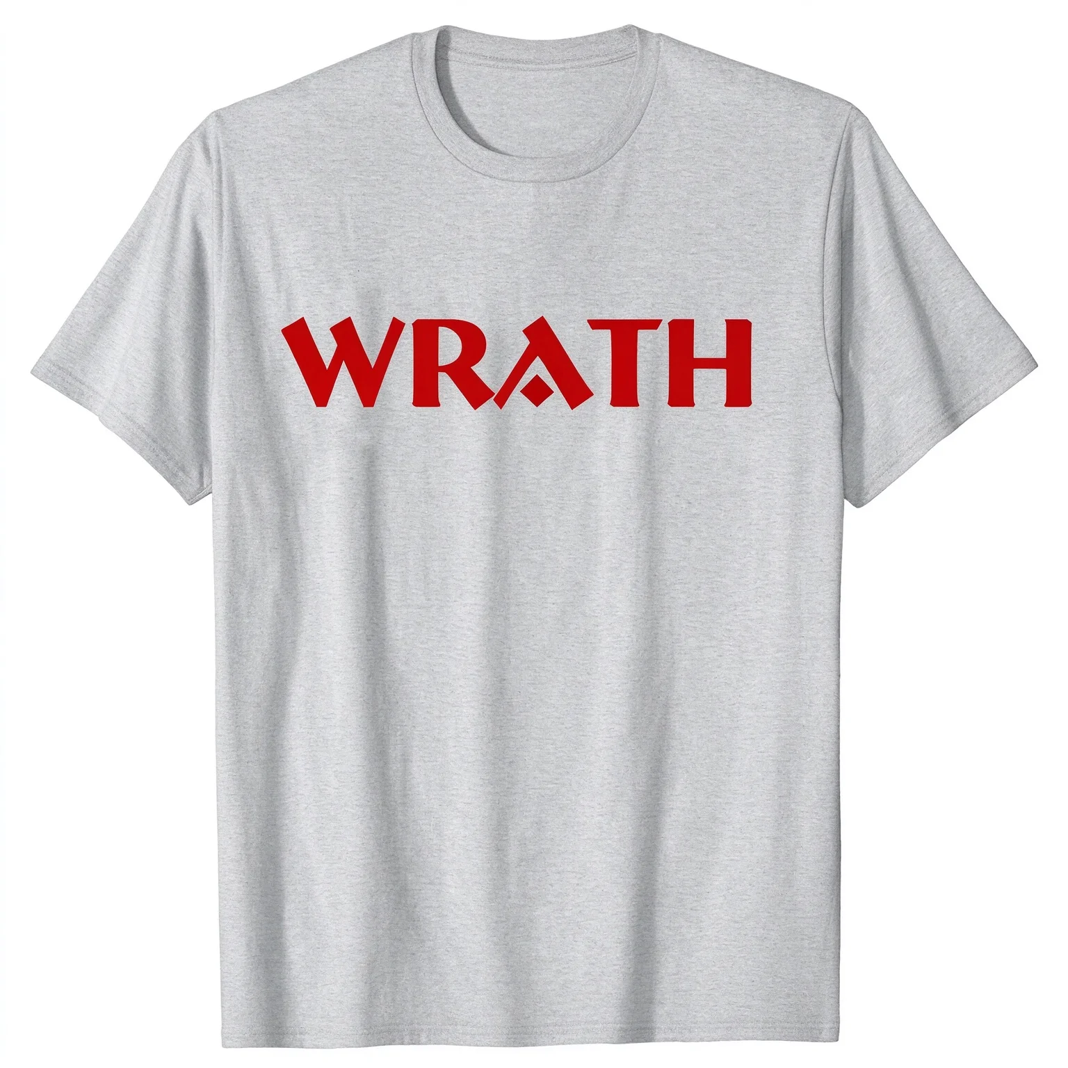 Unisex Summer Short Sleeve T Shirt WRATH Natural Selection Graphic Streetwear O-Neck Hipster Casual Tops