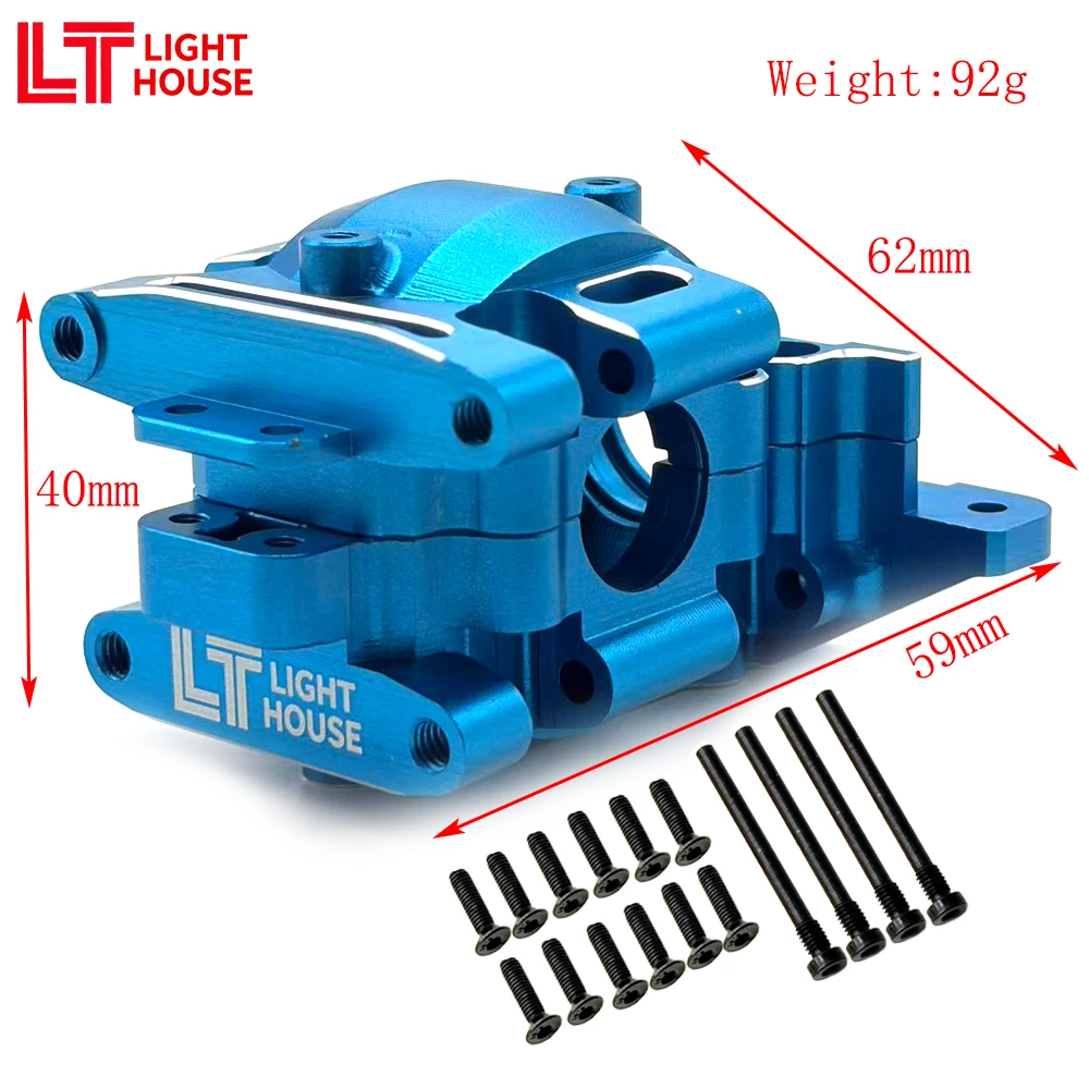 

LIGHT HOUSE 7075 Aluminum Rear Gear Box For TRAXXAS Mini Maxx RC Car Upgrades Parts