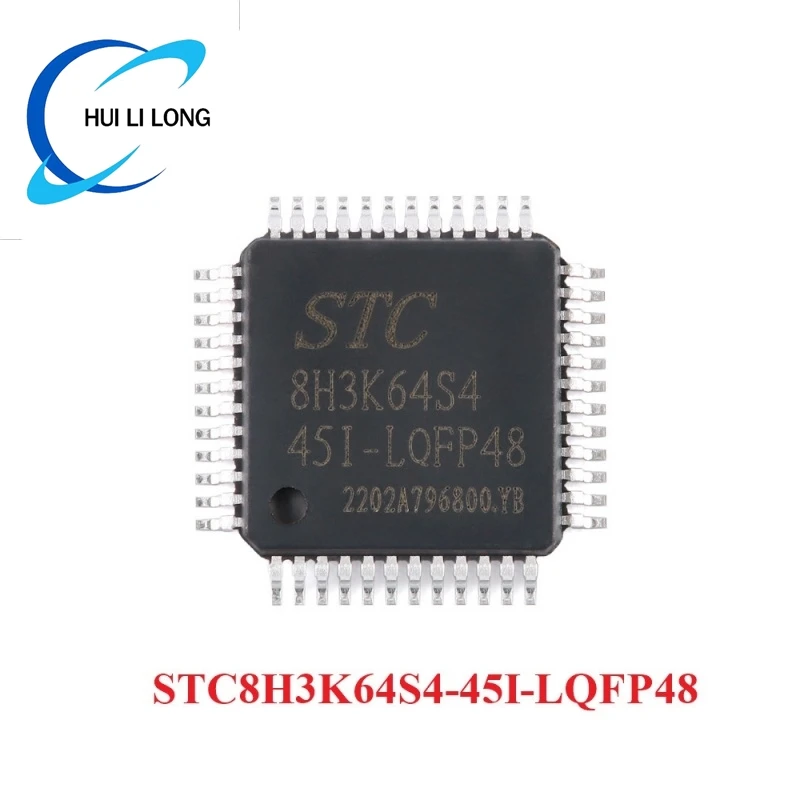 STC8H3K64S4 STC8H3K64S4-45I STC 8H3K64S4 LQFP32 LQFP48 Single Chip Enhanced 1T 8051 Microcontroller MCU IC Controller Chip