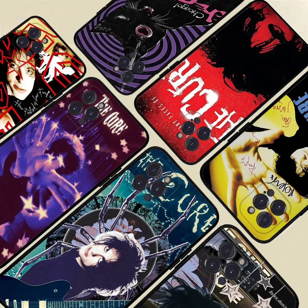Rock Band The Cure For IPhone 17 16 15 14 13 12 11 Pro Max 13 17Air Shockproof Soft Phone Cases Coque