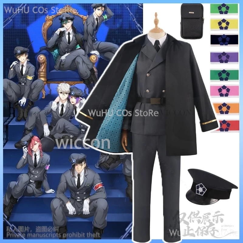 

Anime Blue Locked Cosplay Exhibition Guards Rin Itoshi Isagi Bachira Nagi Chigiri Reo Barou Kunigami Armbands Costume Customized