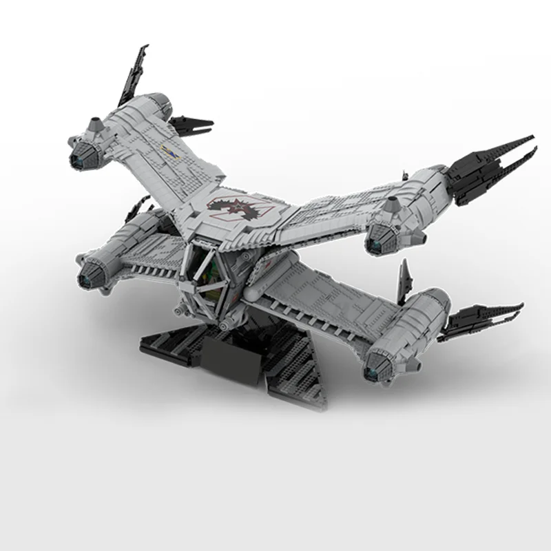 7848PCS MOC Space Exploration Babylon 5 Earth Alliance Sa 23E Aurora Starfury Ucs Scale Model Building Blocks DIY Assembly Gift