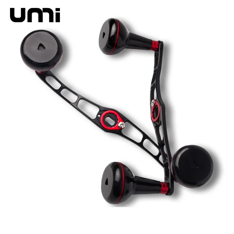 umi-7075-合金アルミ-materail-釣りリールハンドル長さ-140-130-ミリメートル重量-323-グラム穴サイズ-8x5-7x4mm-da-sh-a-diy-アクセサリー