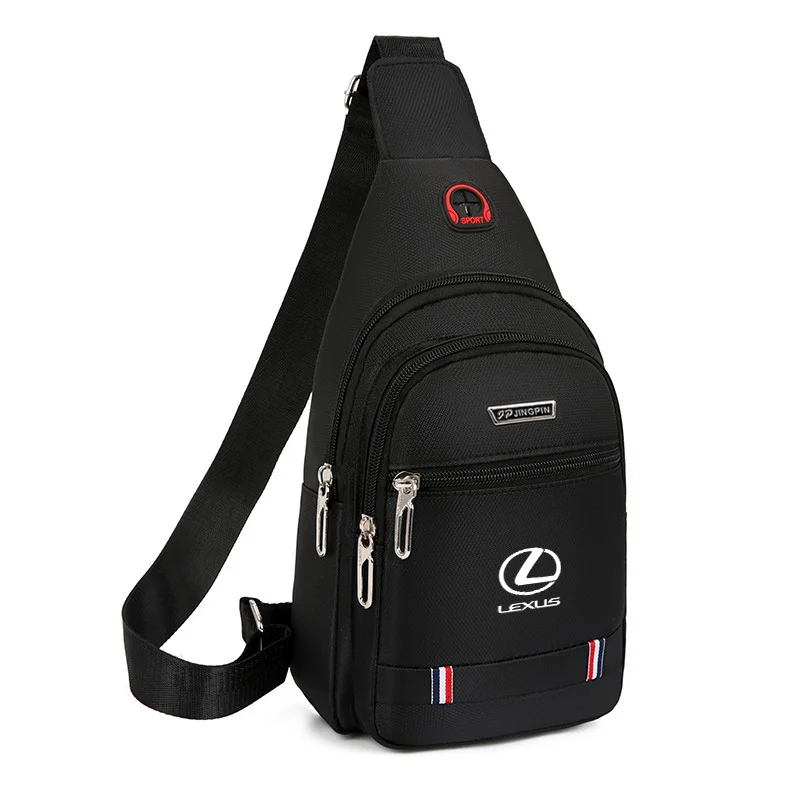 New Leisure Car Small Backpack One-shoulder Messenger Bag Chest Bag For Lexus RX300 RX330 RX350 IS250 LX570 is200 Accessories