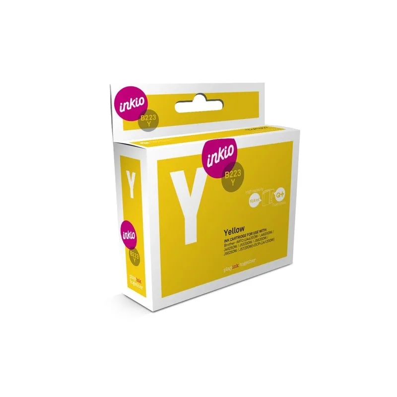 Alternative ink cartridge Brother yellow B223Y, replaces a LC223Y CBLC223YC 8400250052002 imprimirbien.com