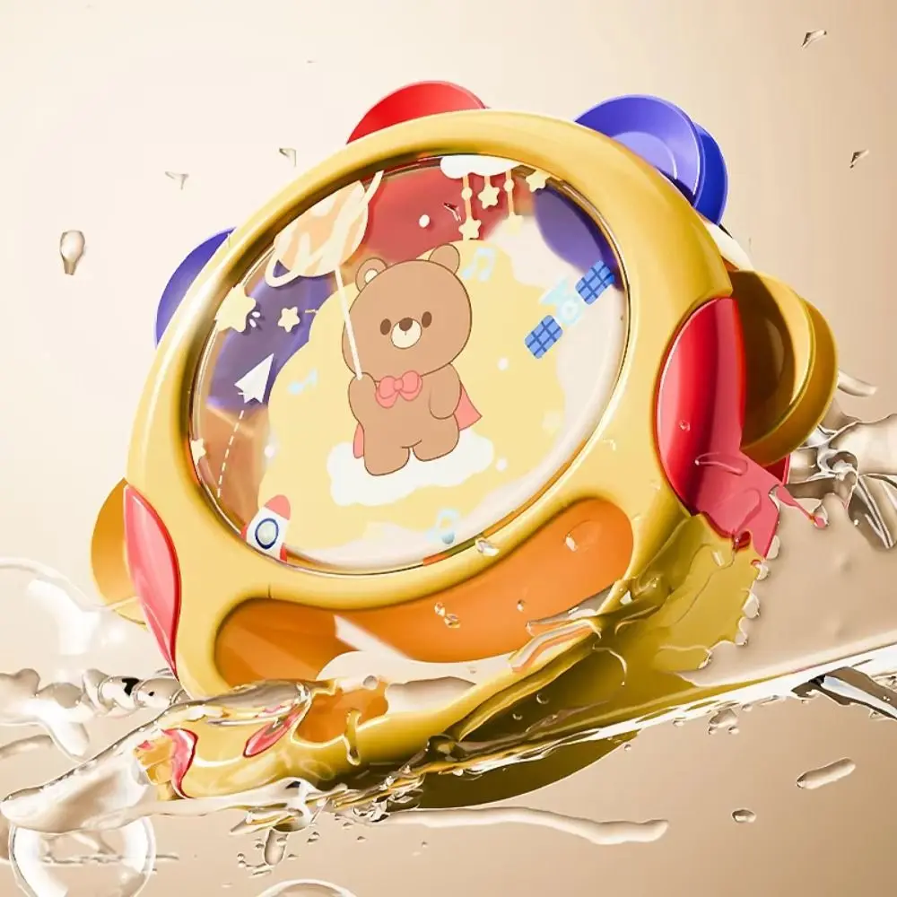 

Обучающие игрушки, детские бубны, хлопающий барабан для развития рук, ручные барабаны, милый мультяшный интерактивный ударный звук, игрушка