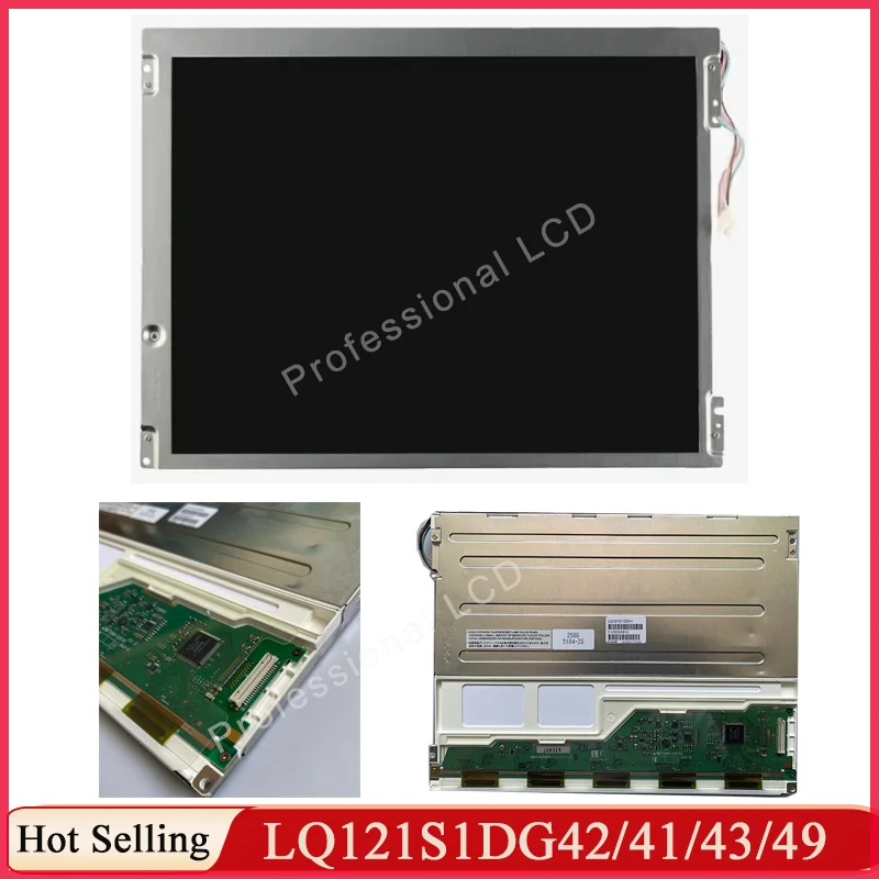 

Original New 12.1'' Inch LQ121S1DG41 LQ121S1DG42 LQ121S1DG43 LQ121S1DG49 Industrial TF T LCD Display Screen Panel 800*600