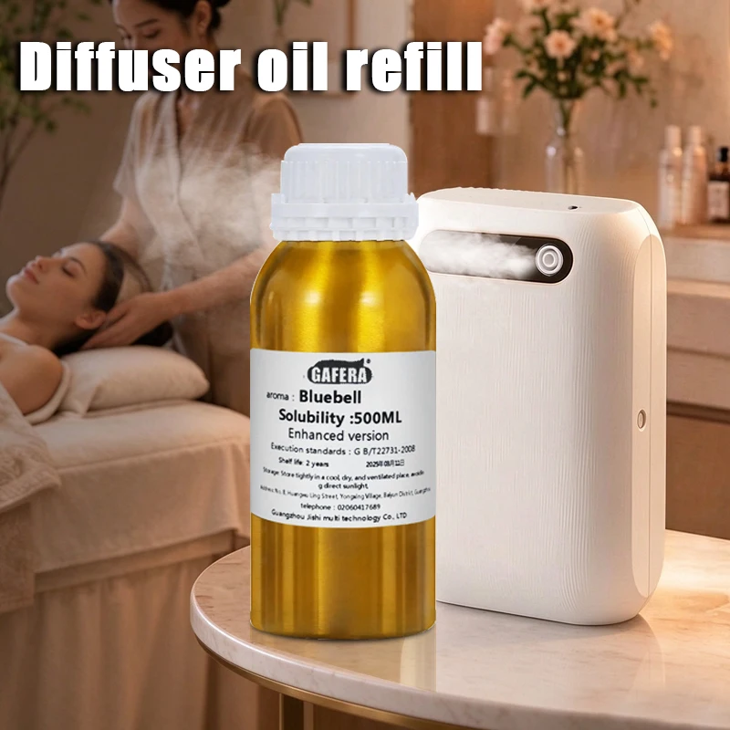 Essential Oil for Diffusion, Luxury Hotel Fragrance, Compatible with All Waterless Aromatherapy Diffusers, White Magnolia 500 ml