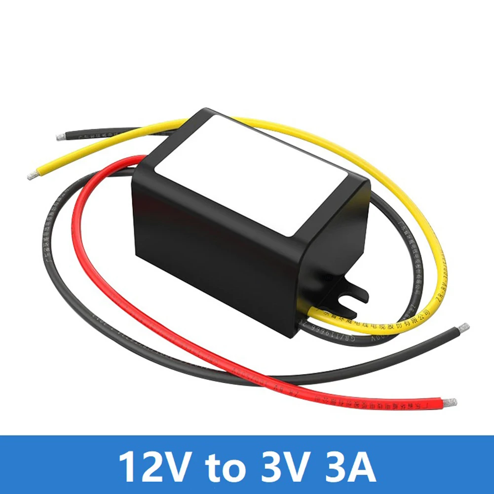 3A Power Supply 12V To 3V Converter For DIY Projects 52*26*22mm 3v Power Solution Efficient Voltage Conversion