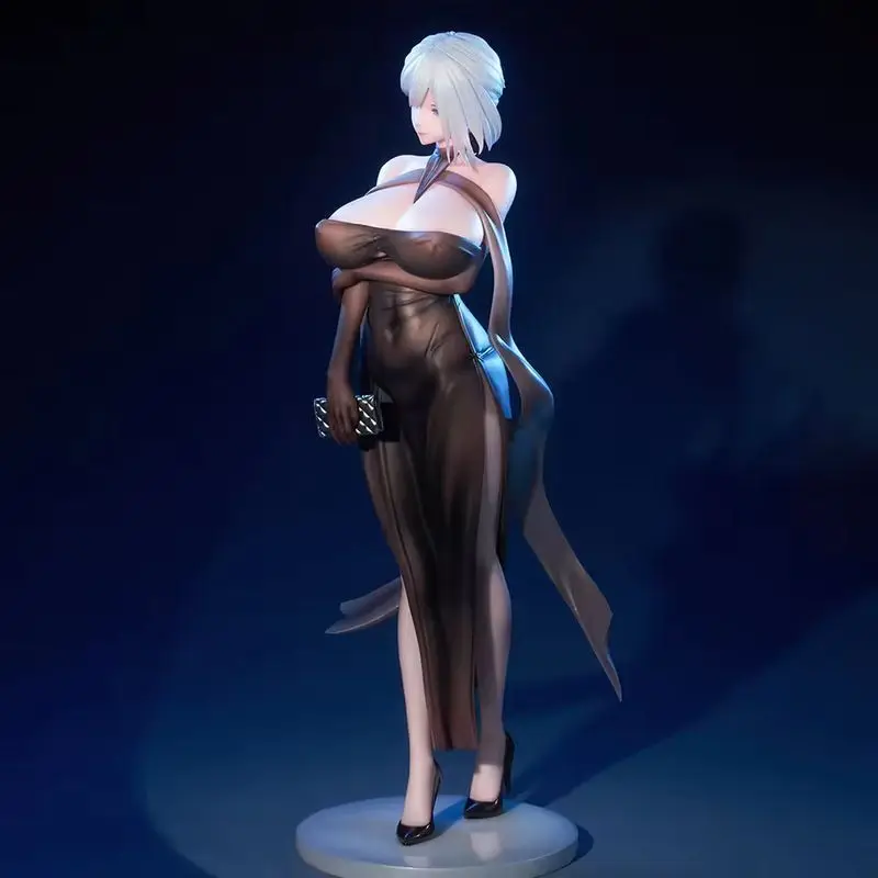 Anime Wife Figure Wife Action Figure Beautiful Dress Wife Figurine Doll Pvc Standing Model Toy Adult Collection Statue Gift 25cm