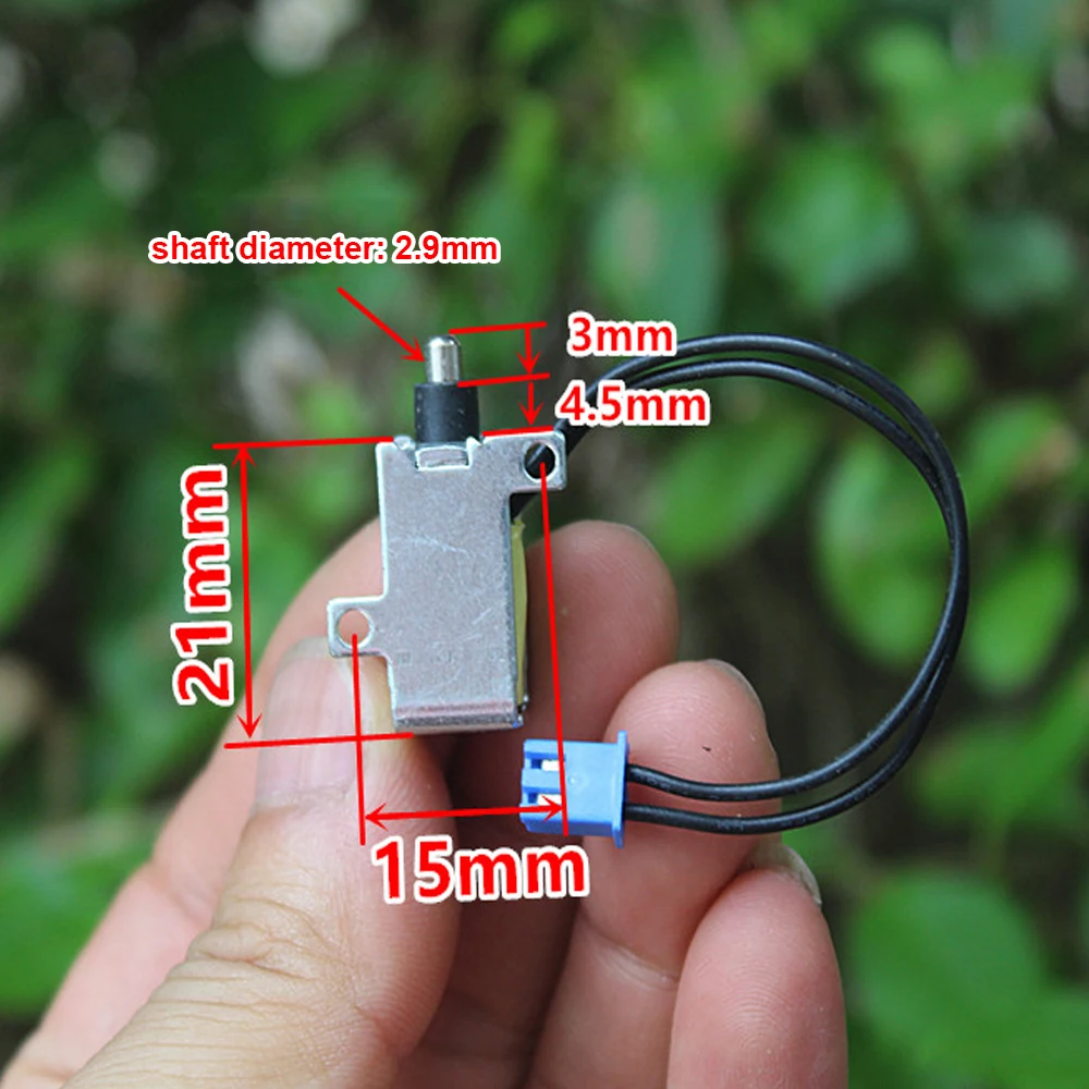 Shared Power Bank Electronic Control Lock Mini 10mm*13mm Electromagnet Dc 3.7V 5V Frame Type Electromagnetic Lock Stroke 3mm