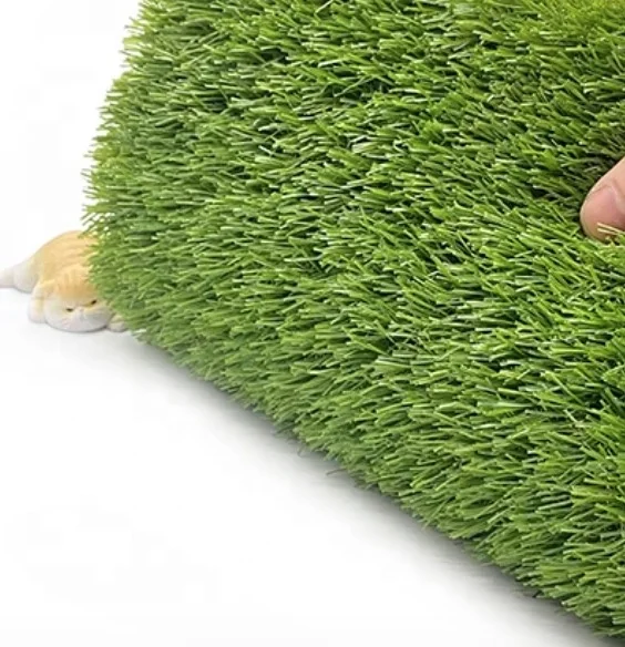 2026 Artificial Grass Synthetic Turf Plastic Green Lawn Mat Landscaping Rug Custom Density