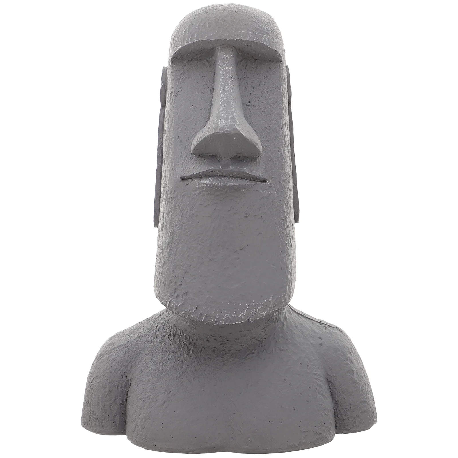 

Stone Statue Cute Desktop Model Decoration Moai Decorations Creative Ornaments Resin Home