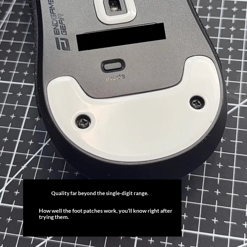 1 Set WESTLAB High Quality PTFE Mouse Skates For ENDGAME OP1 Series 4K 8K WE Anti-sag Arc-edge Slick Mice Glides Feet