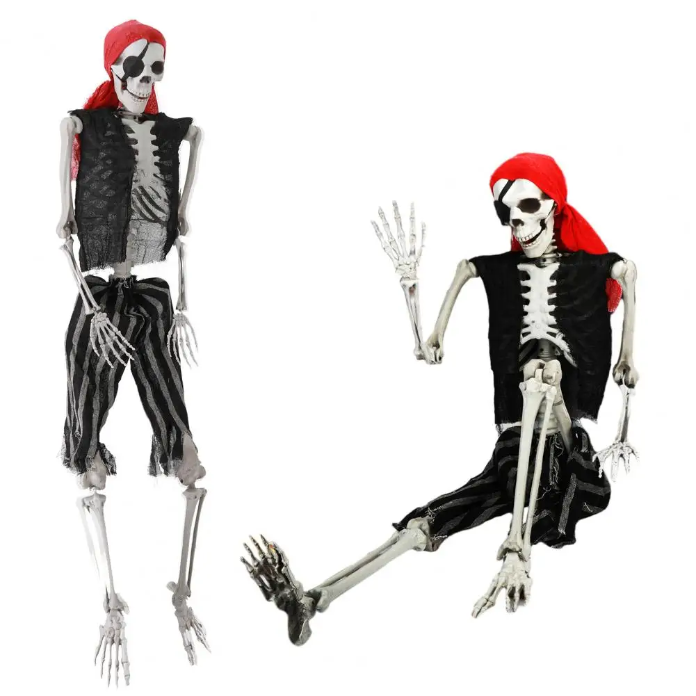 165cm Realistic Skeleton Life Size Human Bones Full Movable Joints Body Halloween Outdoor Yard Garden Party Decorate Props