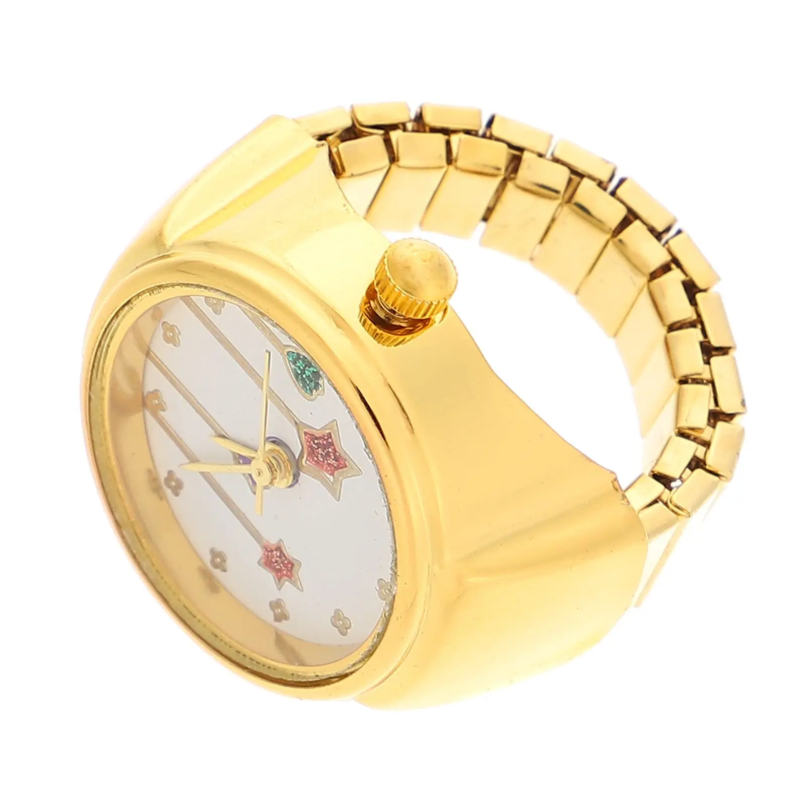 Ring Watch Stack Watches for Women Adjustable Fidget Wear-resistant Party Accessory Fashion