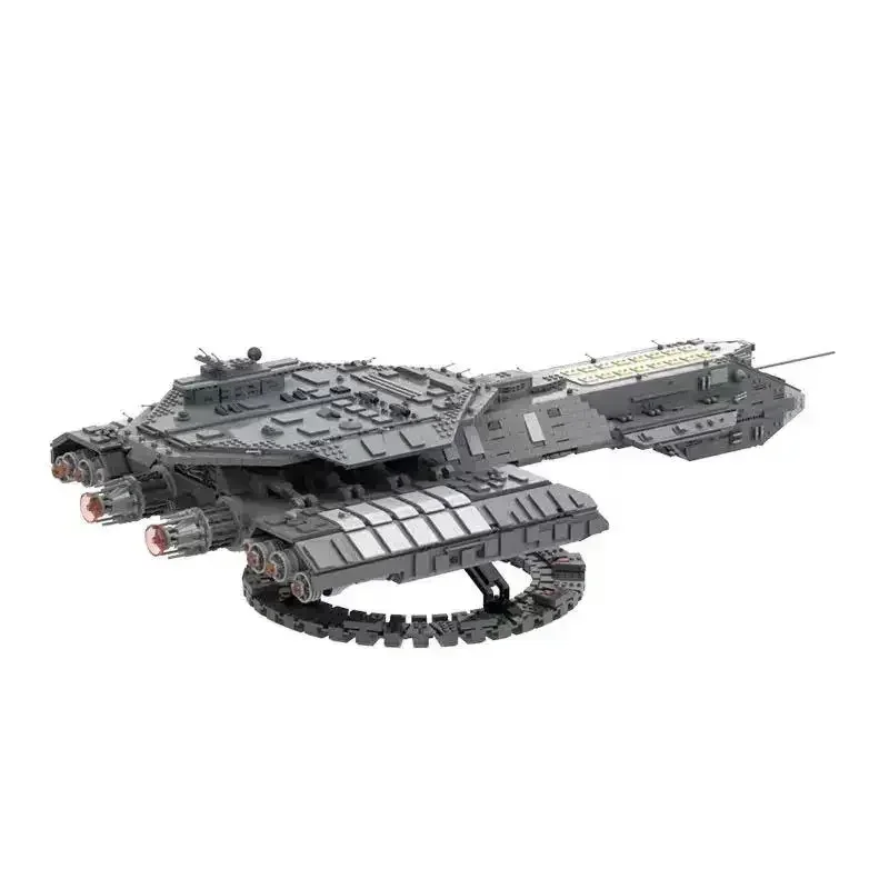 MOC Ship Series BC-304 Daedalus Deep Space Carrier-class Battle Cruiser Scale Model DIY Assembled Toy Bricks Children\'s Gifts.