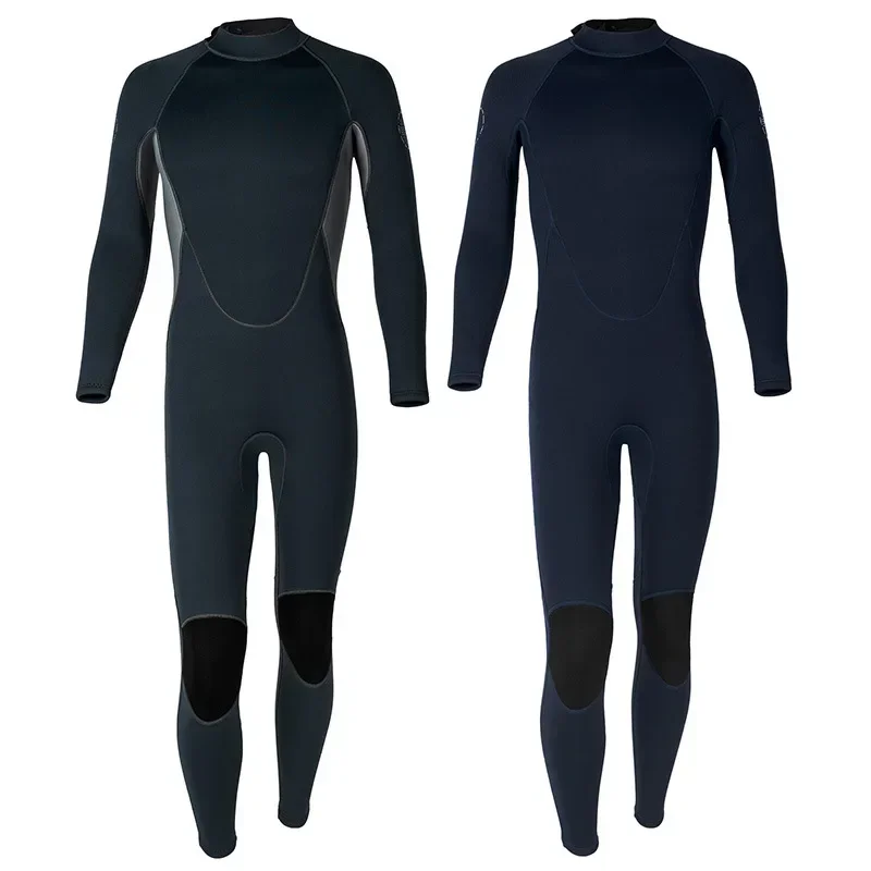 

Outdoor 3MM Wetsuit One-piece Long-sleeved Cold-proof And Warm Wetsuit Men's Snorkeling And Surfing