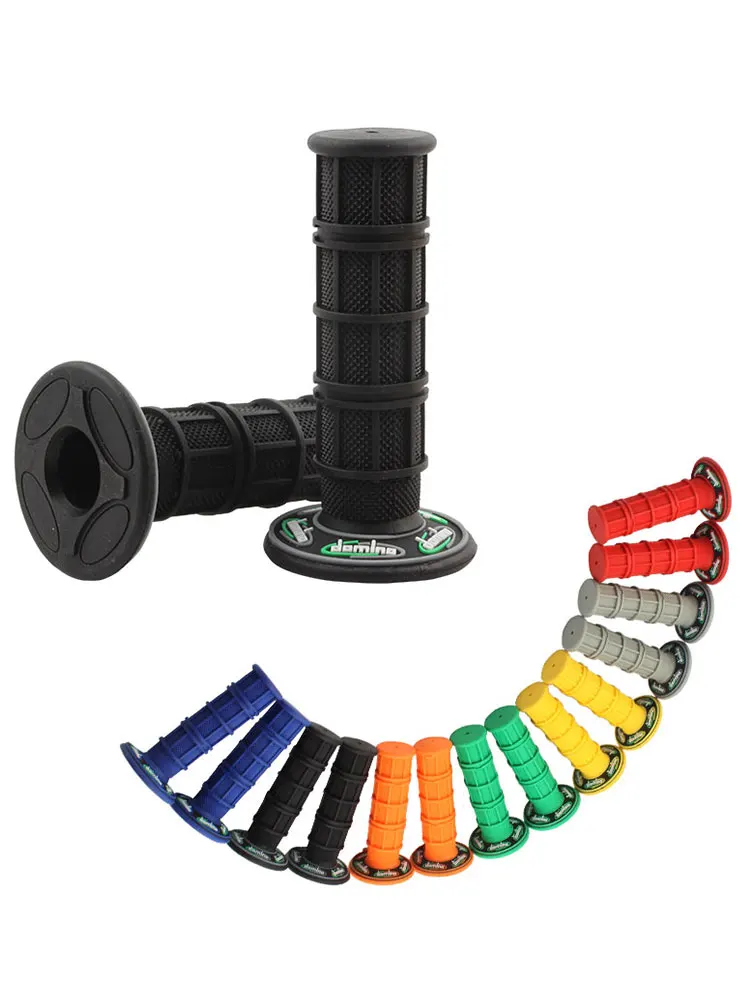 AliExpress PowerMotor Universal Motorcycle Handle Grip 7/8 "22 24MM Handlebar Grip ATV Dirt Pit Bike Racing Motocross Gel Rubber Brake Grips