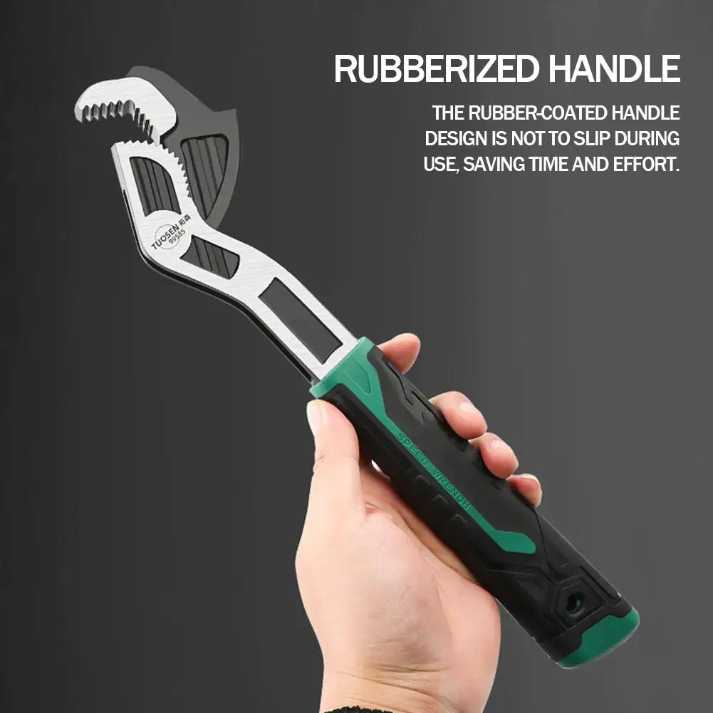 Industrial Grade Multifunctional Self-locking Pipe Wrench Tool Hand Manual Tool Adjustable Wrench Car Wrench Homeheld Tools