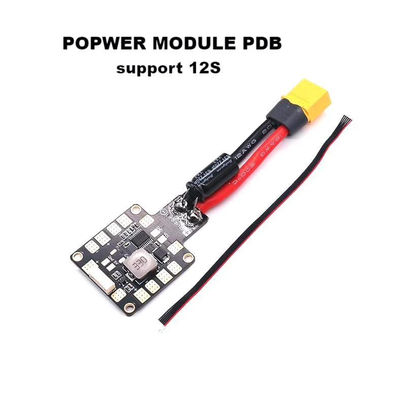 Módulo de alimentación 12S PM02 V3.2 para Pixhawk, B-CUBE PDB de alto voltaje con sensor de corriente para controlador de vuelo Ardupilot PX4
