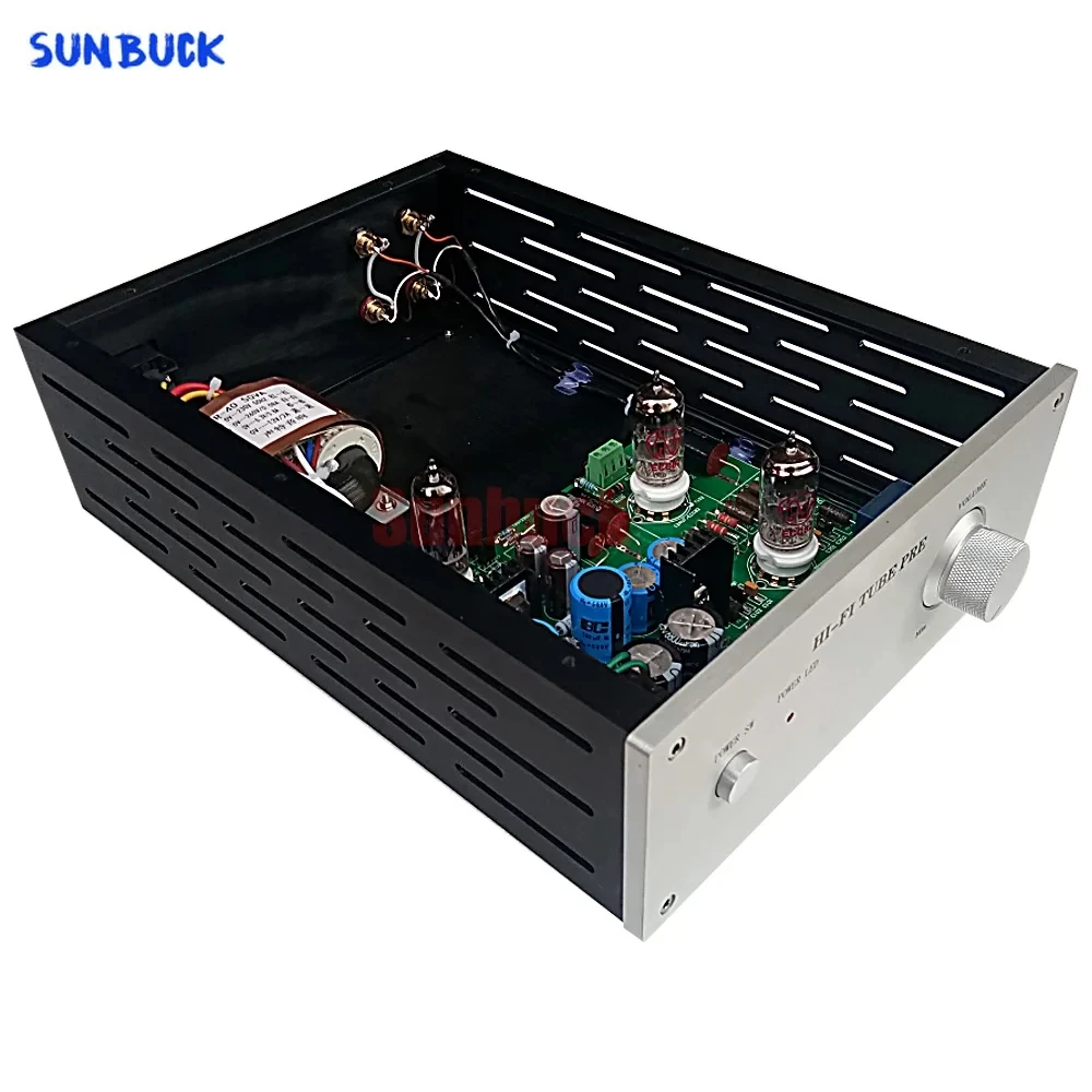 مضخم صوت مسبق ، مرجع Sunbuck ، Conrad-Johnson ، U4N ، 6Z4 ، 6X4 ، 12AU7 ، ECC82 ، صوت HiFi