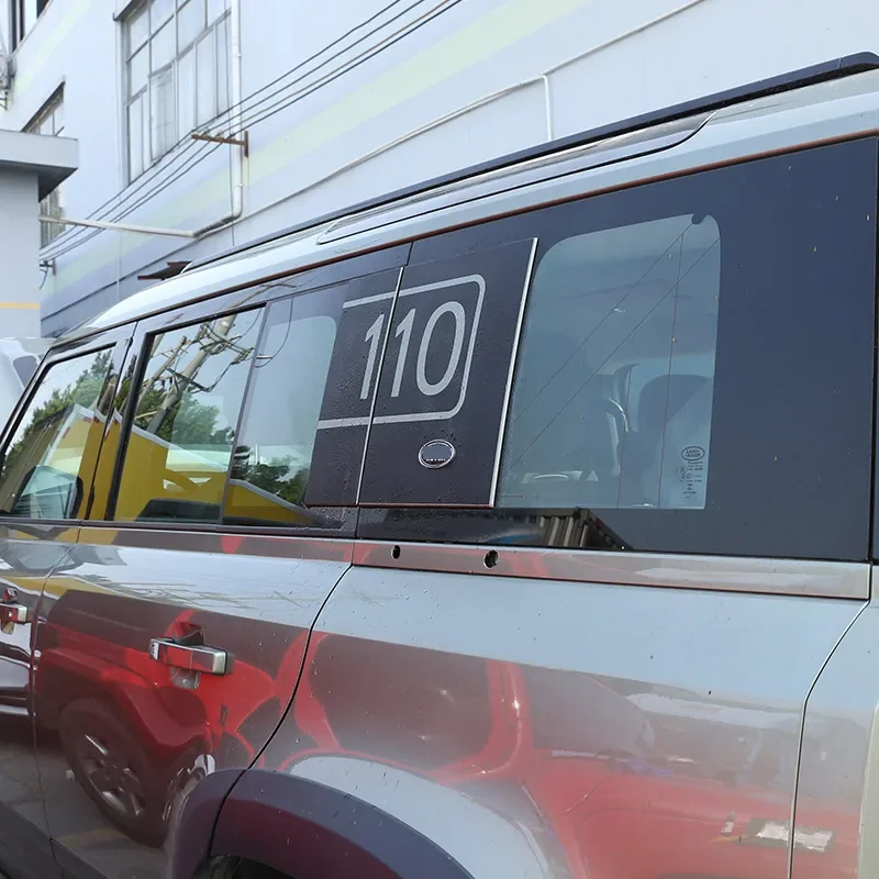 

Для Land Rover Defender 110 2020-2024 автомобильный Стайлинг заднего стекла автомобиля тянуть цветок аксессуары для модификации автомобиля