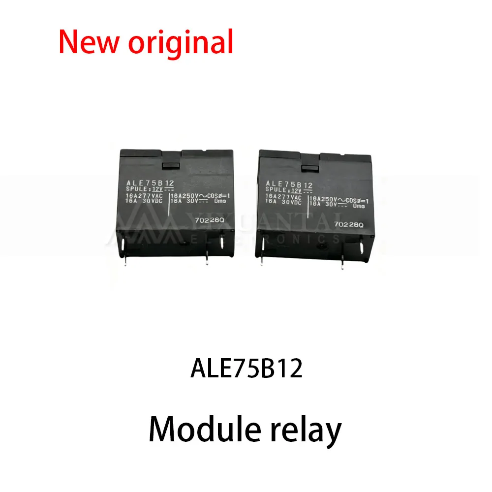 5pcs~10Pcs ALE75B12 Relay 12V 12VDC 16A 4-pin