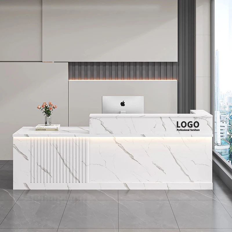 

Decorations Reception Desks Retro Modern Counter Display Reception Desks Beauty Salon Mostrador Negocio Commercial Furniture