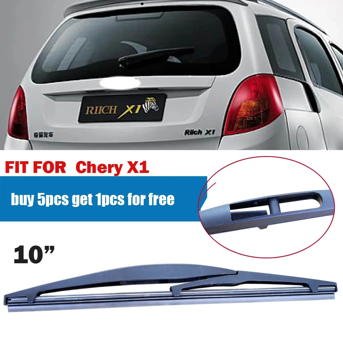 1PC Car Rear Wiper Blade 10\