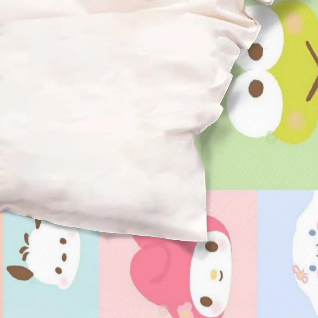 Sanrio Characters Hello Kitty Kuromi My Melody Single Bed Sheets Set  Complete Case Single Linen Quilt Cover