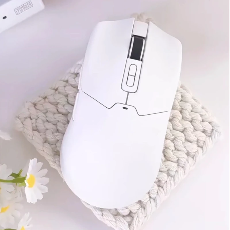 

Игровая мышь EPOMAKER Click, беспроводная Bluetooth, трехрежимная, с регулируемой скоростью от 800 до 42000 точек на дюйм, 8 К, для игровых аксессуаров для киберспорта