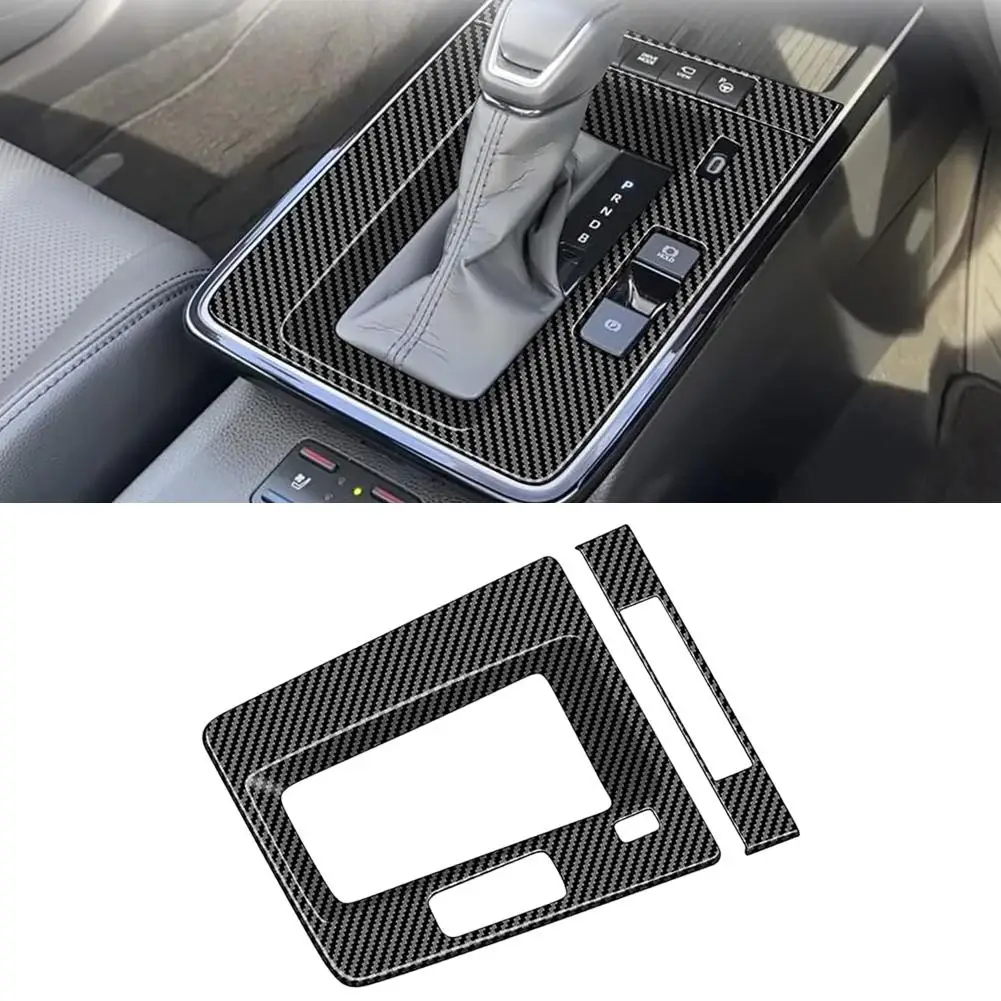 

Central Control Decor Panel Carbon Fiber Interior Car Gear Shift Panel Frame Stickers Trim Cover For Corolla Cross ZVG13 ZV M5X0