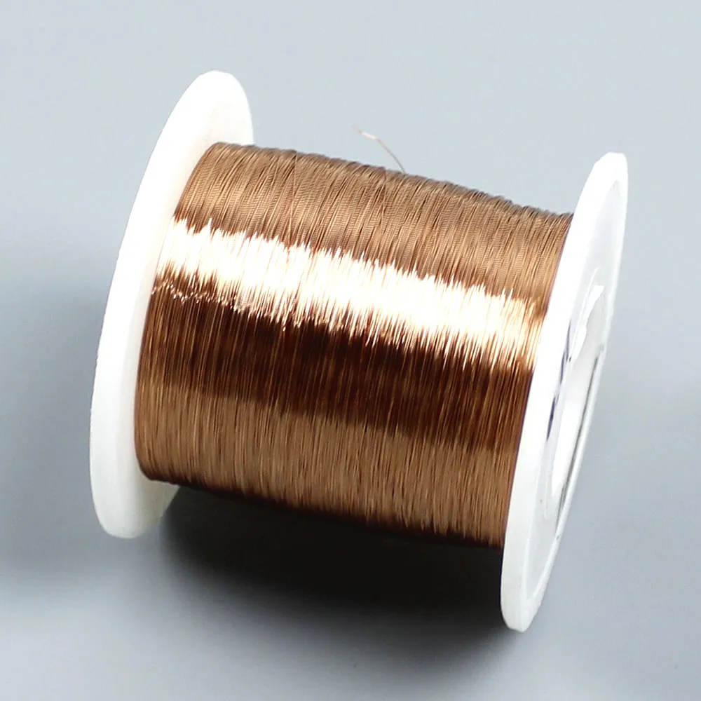 0.05mm 0.06mm 0.07mm 0.08mm 0.09mm 0.1mm 0.11mm 0.12mm 0.15mm 1000m 2000m Copper Wire Polyurethane Enameled Wire QA-1-155