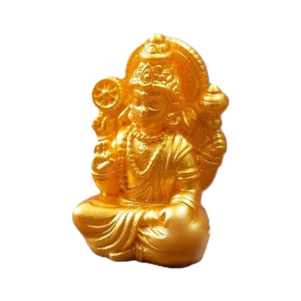 Elephant God Figurines 10-Pack Resin Ganesha Statues for Landscape Terrarium Desk Shelf and Creative Decor Use