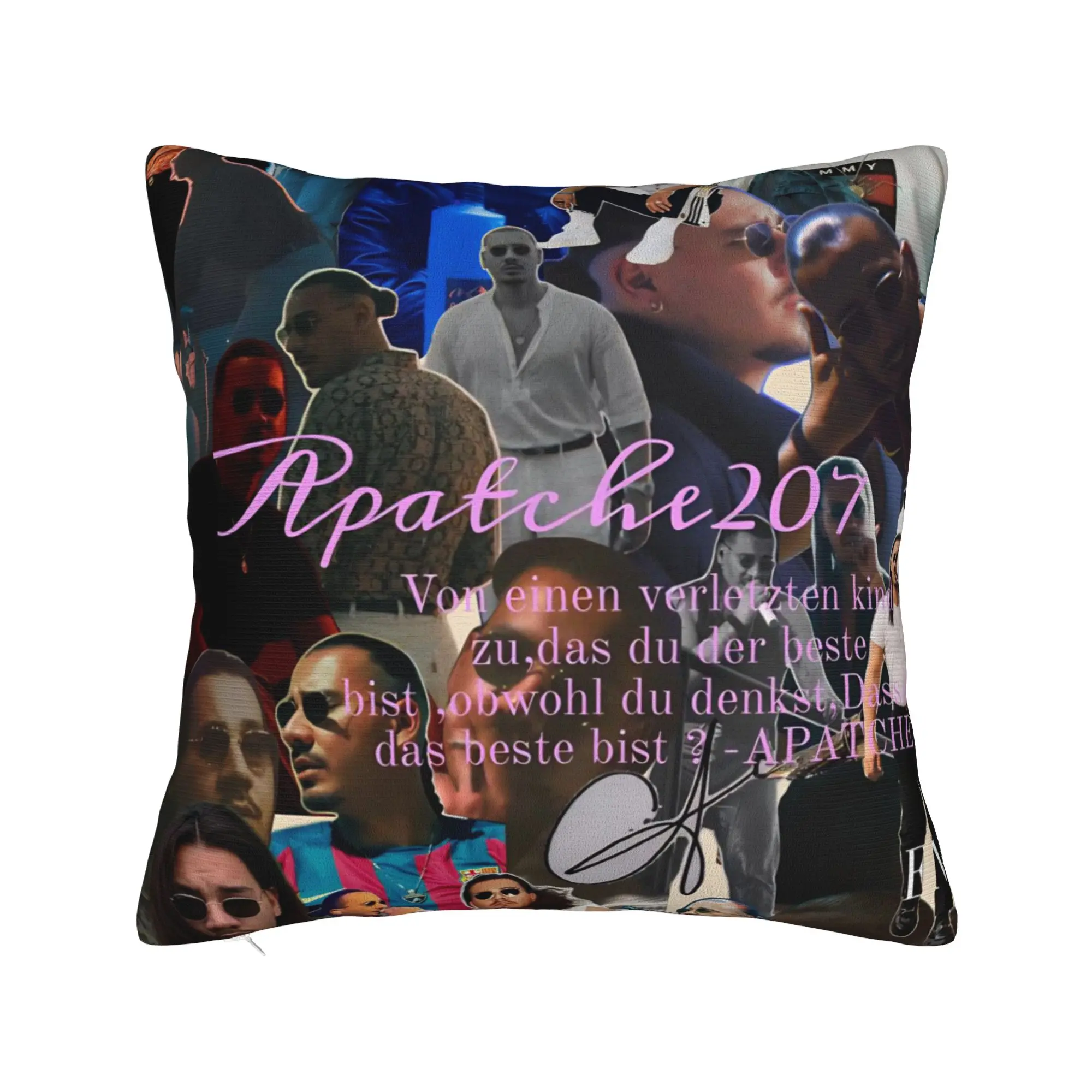 Decorative Pillowcase Apache207 Rapper Stuff Seater  Pillow Case Cover Square Multi-Size