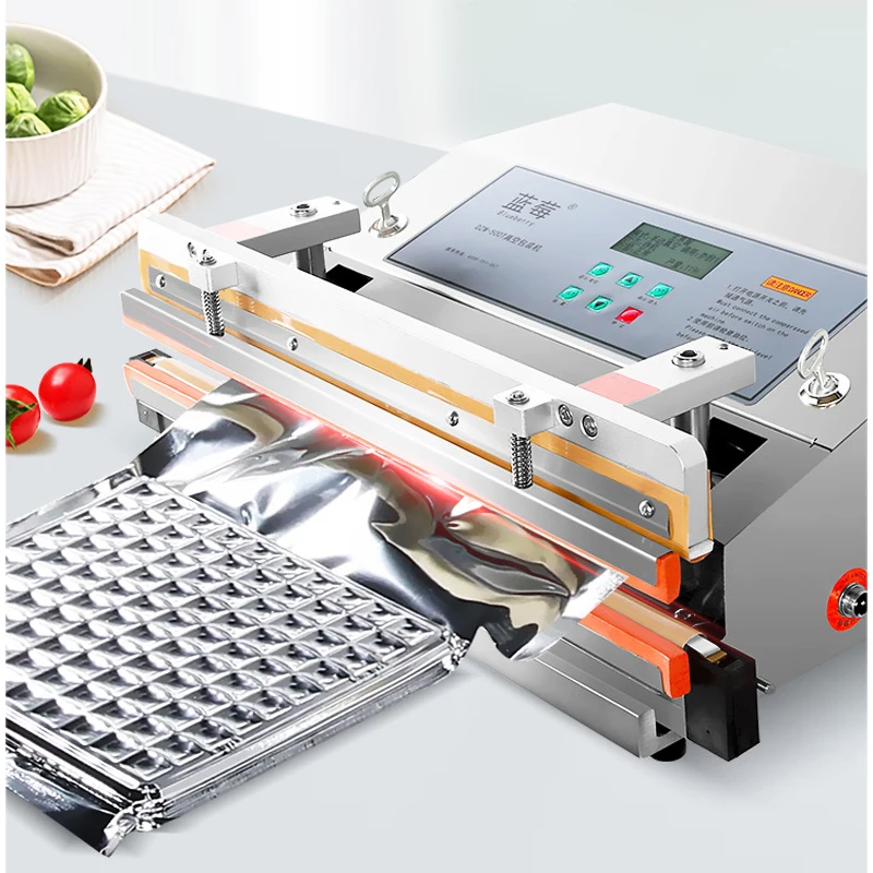 التلقائي الغذاء فراغ ختم السدادة آلة التجارية الهوائية الخارجية فراغ التعبئة والتغليف باكر آلة الحفاظ