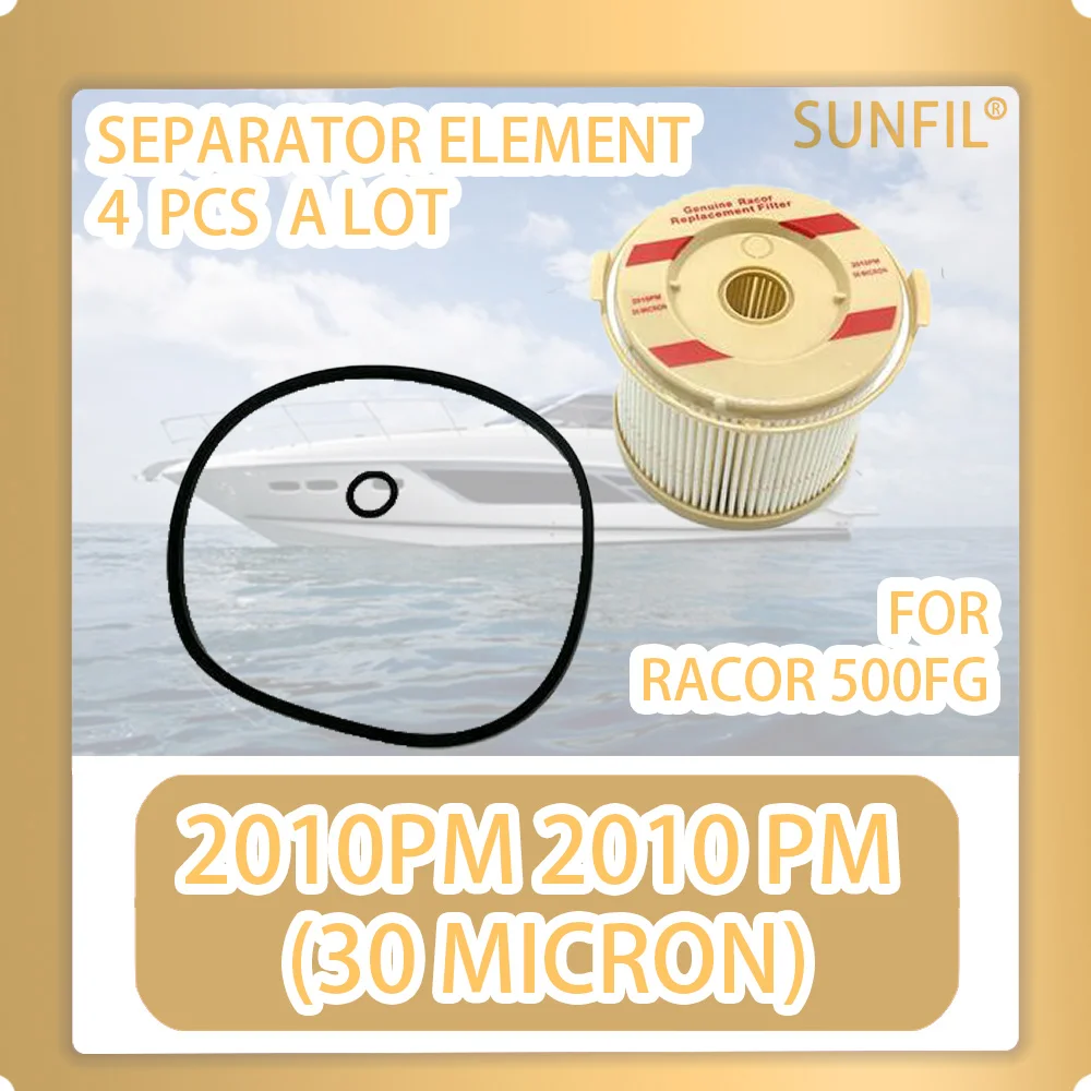 

2010PM 2010 PM (30 микрон) Замена для RACOR 500FG сепараторный элемент 4 шт. в партии