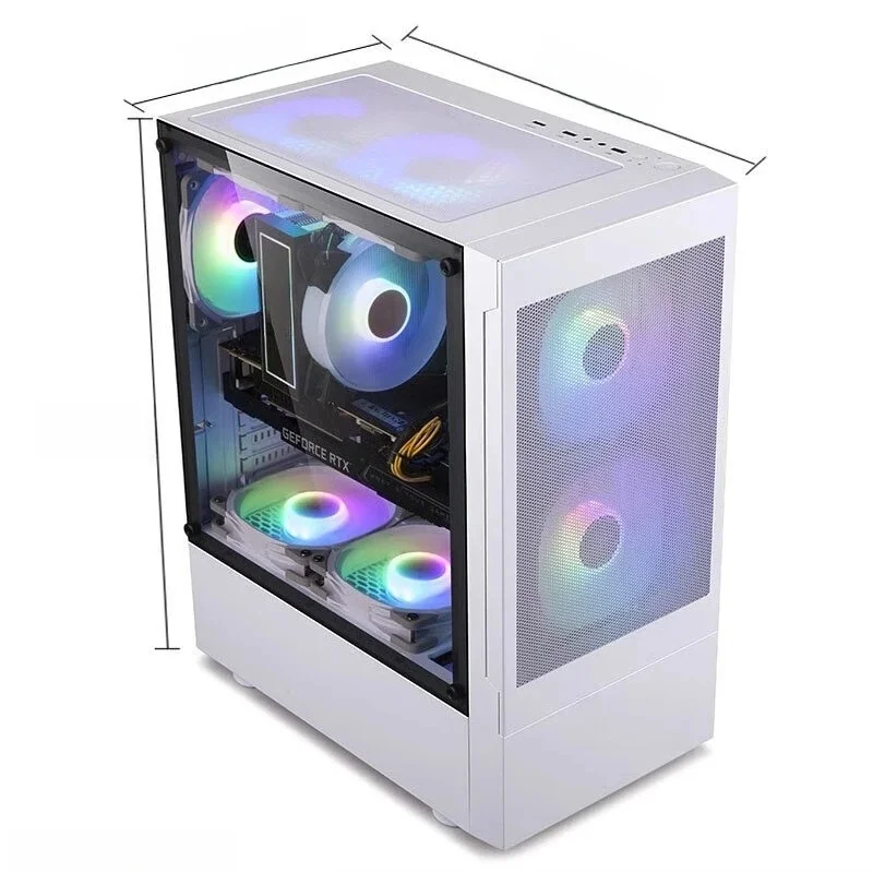 13600K nuclear display desktop water-cooled computer host assembly game machine