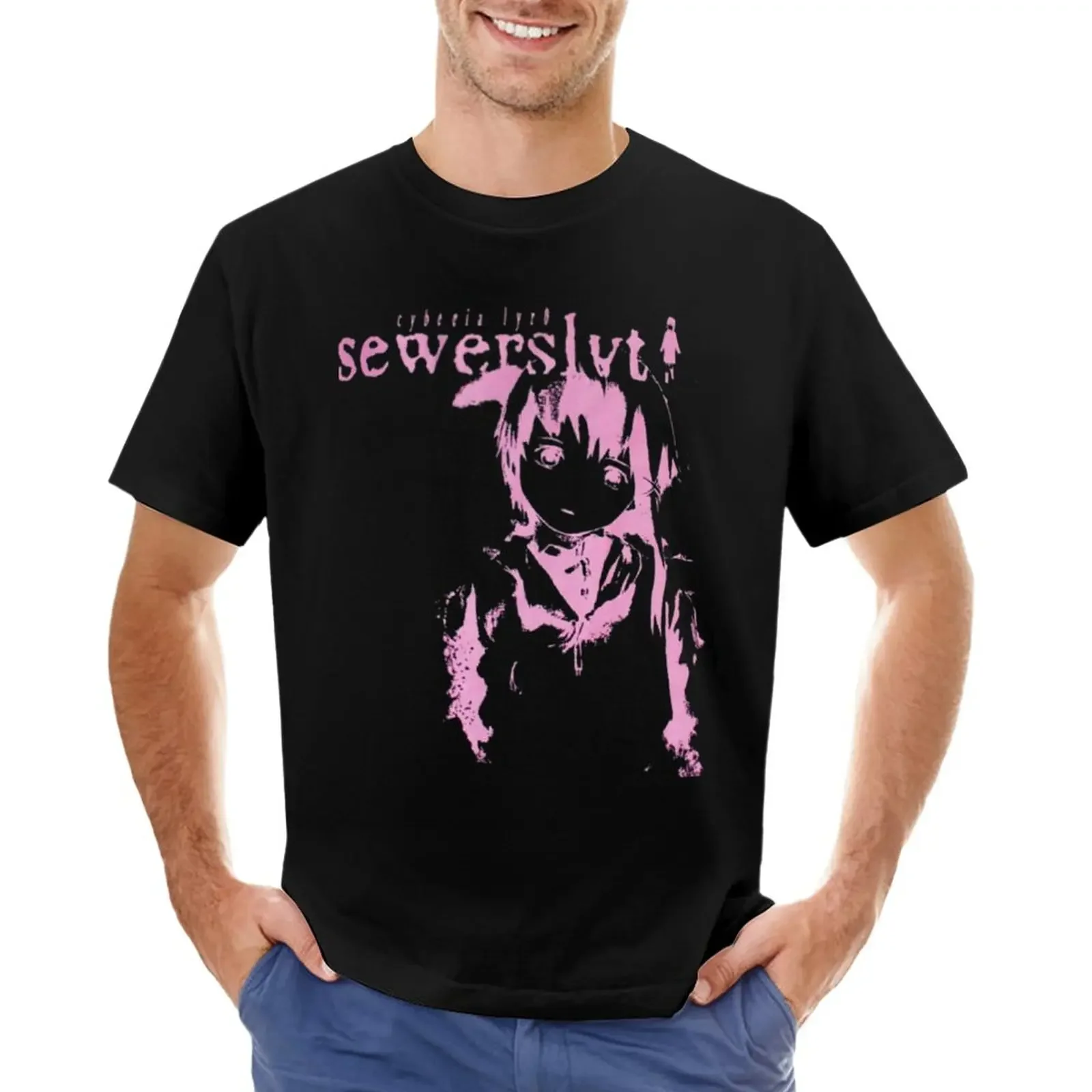 tops boys t shirts mens graphic t-shirts Sewerslvt Schizofrenia SPECIAL GIFT FOR SEWERSLVT LOVERS T-Shirt harajuku Crewneck2024