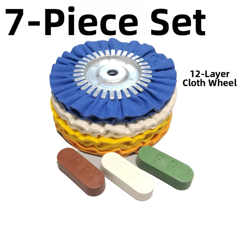 

8-Inch DIY Polishing Kit For Exhaust Pipes: 4-10 Piece Sets With High-Quality For DIY Car Restoration Projects