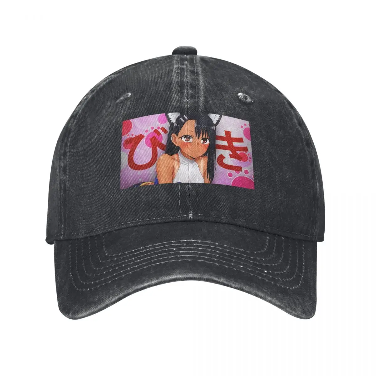 New Don't Toy With Me Miss Nagatoro Baseball Cap Casual Cotton Hats Classic Sunshade Fashion Caps Unisex Brand Trucker Hat