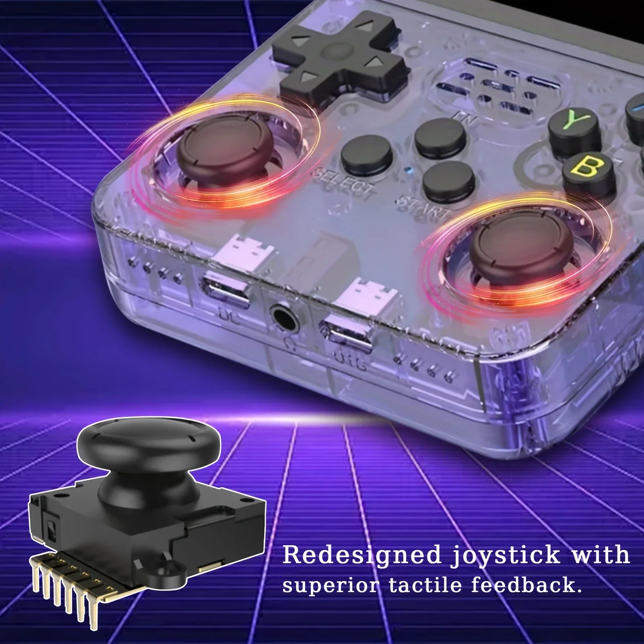 وحدة تحكم ألعاب محمولة باليد WUDS R36S مع شاشة عالية الدقة مقاس 3.5 بوصة، وبطارية قابلة لإعادة الشحن - هدية مثالية للاعبين #4