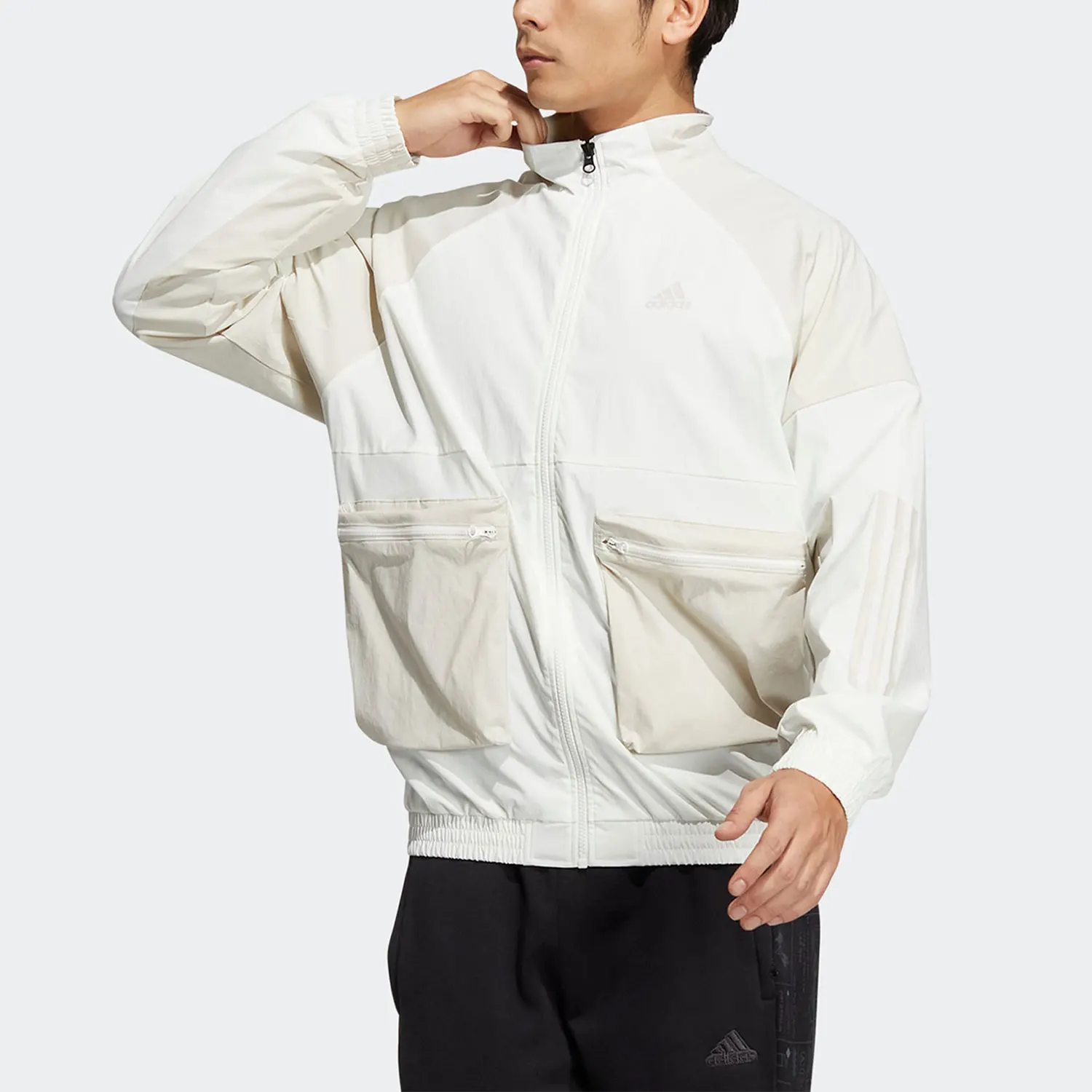 

Adidas Genuine Winter New Men's Loose Stand-collar Jacket HN9010